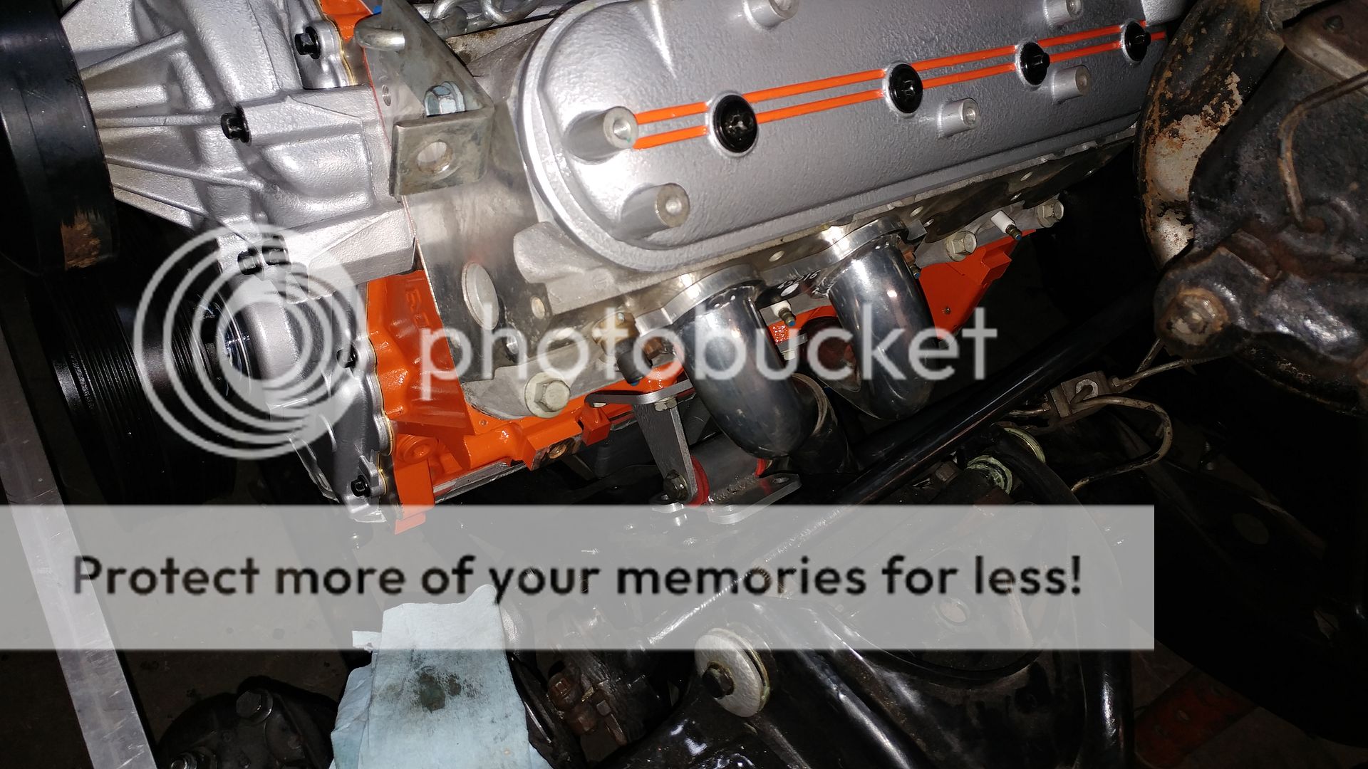 "Chevy Orange" Engine TouchUp Paint Team Chevelle